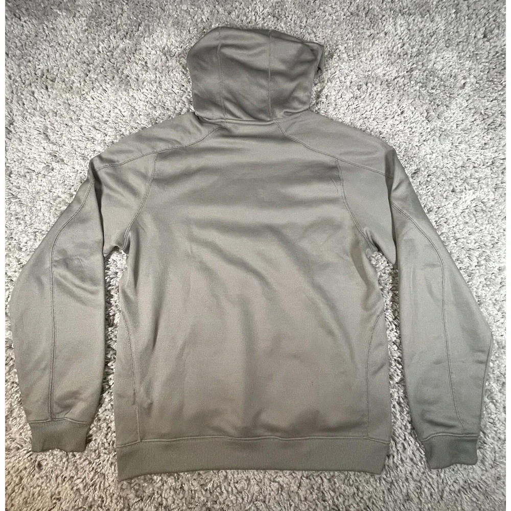 Michigan Wolverines Hoodie Mens Size Medium Gray Adidas Climawarm NCAA Pullover‎